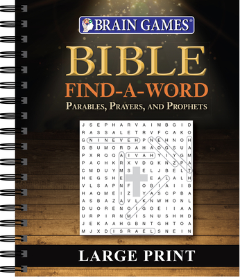 Brain Games - Bible Find a Word: Parables, Prayers, and Prophets - Large Print - Publications International Ltd, and Brain Games