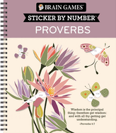 Brain Games - Sticker by Number: Proverbs (28 Images to Sticker)