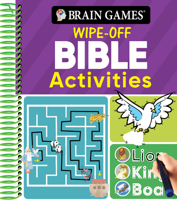 Brain Games Wipe-Off - Bible Activities (for Kids Ages 3-6) - Publications International Ltd, and Brain Games