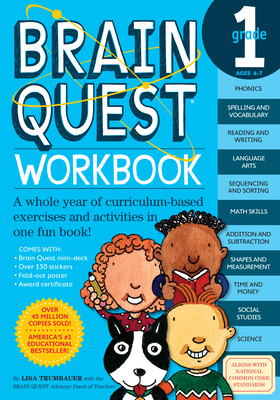 Brain Quest Workbook: 1st Grade - Trumbauer, Lisa