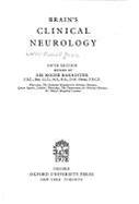 Brain's Clinical neurology,. - Brain, W. Russell Brain Baron, and Bannister, Roger
