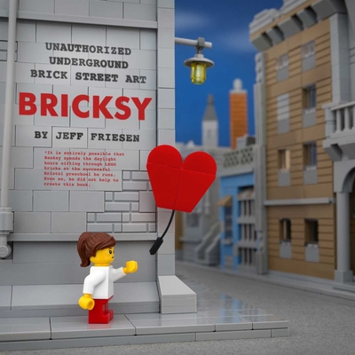 Bricksy: Unauthorized Underground Brick Street Art - Friesen, Jeff (Photographer)