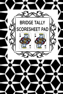 Bridge Tally Scoresheet Pad: 6 x 9 Bridge Card Game Custom Score Cards Black & White Cover (100 Pages) - Publishing, Sosha