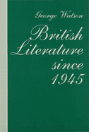British Literature Since 1945