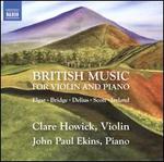 British Music for Violin and Piano
