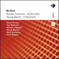 Britten: Double Concerto; Sinfonietta; Young Apollo; 2 Portraits - Dara de Cogan (violin); Gidon Kremer (violin); Lyn Fletcher (violin); Members of Hall Orchestra; Nikolai Lugansky (piano);...