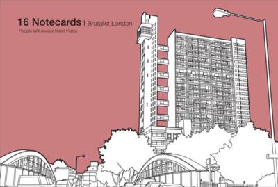 Brutalist London - 16 Notecards - Farquhar, Robin, and Dipper, Hannah