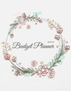 Budget Planner Organizer: Weekly & Monthly Expense Tracker Organizer, Budget Planner and Financial Planner Workbook ( Bill Tracker, Expense Tracker, Home Budget book / Extra Large ) Pink Flower Bouquet Cover