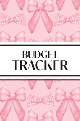 Budget Tracker (Pink Bows): 6"x9" Monthly Finance Organizer for Expenses, Savings, and Debt; Manage Your Money Notebook - Revive Stationery