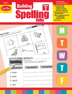 Building Spelling Skills, Grade 2 Teacher Edition - Evan-Moor Educational Publishers