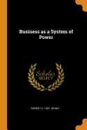 Business as a System of Power