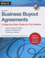 Business Buyout Agreements: A Step-By-Step Guide for Co-Owners - Mancuso, Anthony, Attorney, and Laurence, Bethany, J.D.