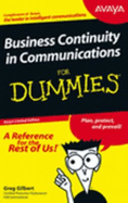 Business Continuity in Communications for Dummies Avaya Limited Edition