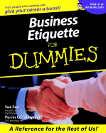 Business Etiquette for Dummies - Fox, Sue, and Cunningham, Perrin