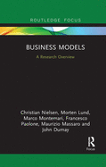 Business Models: A Research Overview