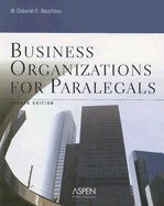 Business Organizations for Paralegals