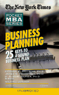 Business Planning: 25 Keys to a Sound Business Plan