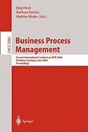 Business Process Management: Second International Conference, Bpm 2004, Potsdam, Germany, June 17-18, 2004, Proceedings