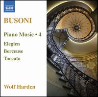 Busoni: Piano Music, Vol. 4 - Wolf Harden (piano)