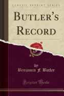 Butler's Record (Classic Reprint)