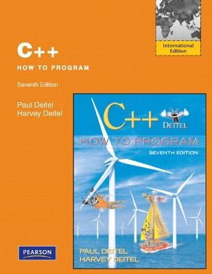 C++ How to Program: International Edition - Deitel, Paul J., and Deitel, Harvey M.