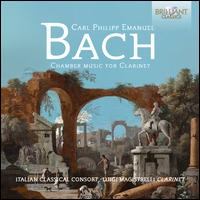 C.P.E. Bach: Chamber Music for Clarinet - Elisabetta Soresina (cello); Fabio Ravasi (violin); Gianbattista Pianezzola (viola); Italian Classical Consort;...