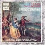 C. P. E. Bach: Phyllis und Thirsis & Other Instrumental Chamber Music - Jaap Schrder (violin); Nigel Rogers (tenor); Rolf Junghanns (harpsichord); Rolf Junghanns (fortepiano);...