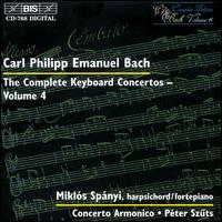 C.P.E. Bach: The Complete Keyboard Concertos, Vol. 4 - Concerto Armonico; Mikls Spnyi (fortepiano); Mikls Spnyi (harpsichord)