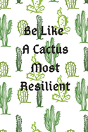 Cactus Related Gifts For Teen Man Women Sister Nurse Kids Girl Or Teens 120 Pages