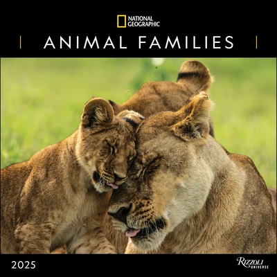 CAL 25 NAT GEO ANIMAL FAMILIES - WALL