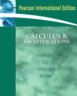 Calculus and its Applications: International Edition