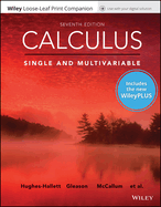 Calculus: Single and Multivariable, 7e Wileyplus Card with Loose-Leaf Set Single Term