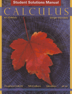 Calculus Single Variable 6E Student Solutions Manual