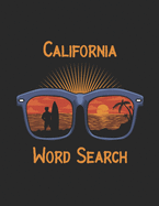 California Word Search: Unique Gift for Puzzle Books Solver