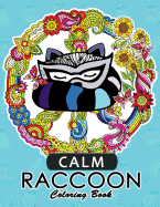 Calm Raccoon Coloring Book for Adults