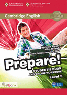 Cambridge English Prepare! Level 5 Student's Book and Online Workbook with Testbank
