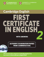 Cambridge First Certificate in English 2 with Answers: Official Examination Papers from University of Cambridge ESOL Examinations