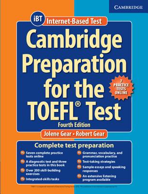 Cambridge Preparation for the TOEFL Test Book with Online Practice Tests and Audio CDs (8) Pack - Gear, Jolene, and Gear, Robert