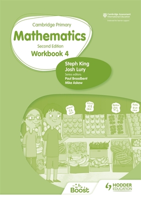 Cambridge Primary Mathematics Workbook 4 Second Edition - Lury, Josh, and King, Steph