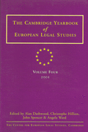 Cambridge Yearbook of European Legal Studies Vol 4, 2001