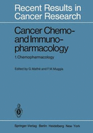 Cancer Chemo- And Immunopharmacology: 1. Chemopharmacology