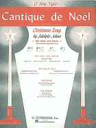 Cantique de Noel (O Holy Night): High Voice (E-Flat) and Piano