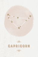 Capricorn: A Zodiac Journal for Stellar Thoughts