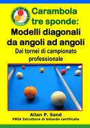 Carambola tre sponde - Modelli diagonali da angoli ad angoli: Dai tornei di campionato professionale