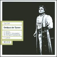 Carl Orff: Oedipus der Tyrann - Alfred Pfeifle (vocals); Astrid Varnay (vocals); Conrad Spitzer (vocals); Frithjof Sentpaul (vocals);...