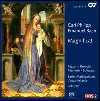 Carl Philipp Emanuel Bach: Die Himmel erzhlen die Ehre Gottes; Magnificat  - Gotthold Schwarz (bass); Hans-Jrg Mammel (tenor); L'Arpa Festante; Matthias Rexroth (alto); Monika Mauch (soprano);...