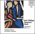 Carl Philipp Emanuel Bach: Symphonies Nos. 1-6 - Hamburg Soloists; Emil Klein (conductor)