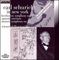 Carl Schuricht in New York - Wiener Philharmoniker; Carl Schuricht (conductor)