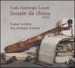 Carlo Ambrogio Lonati: Sonate da Chiesa (1701)