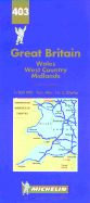 Carte Routiere Et Touristique Michelin: Index of Places: 1/400 000-1 In:6.30 Miles = Grande Bretagne: Repertoire Des Localites